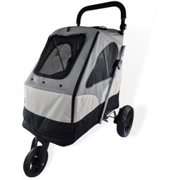 Topmast Dogs Buggy Deluxe En vacker grå sportig barnvagn